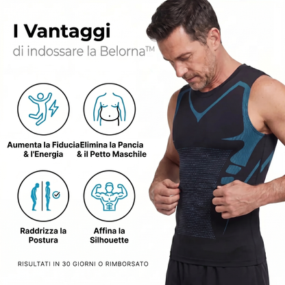 Belorna™ | Canotta a Compressione Modellante