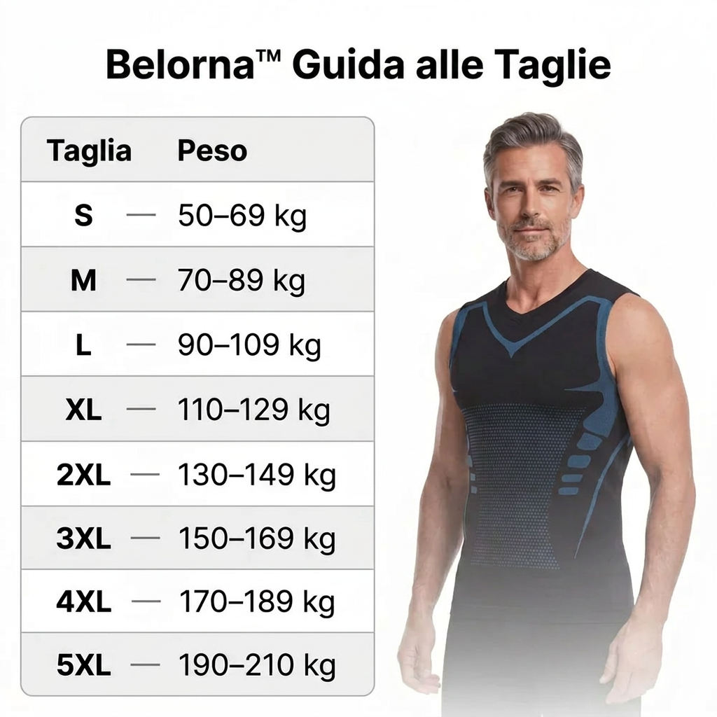 Belorna™ | Canotta a Compressione Modellante
