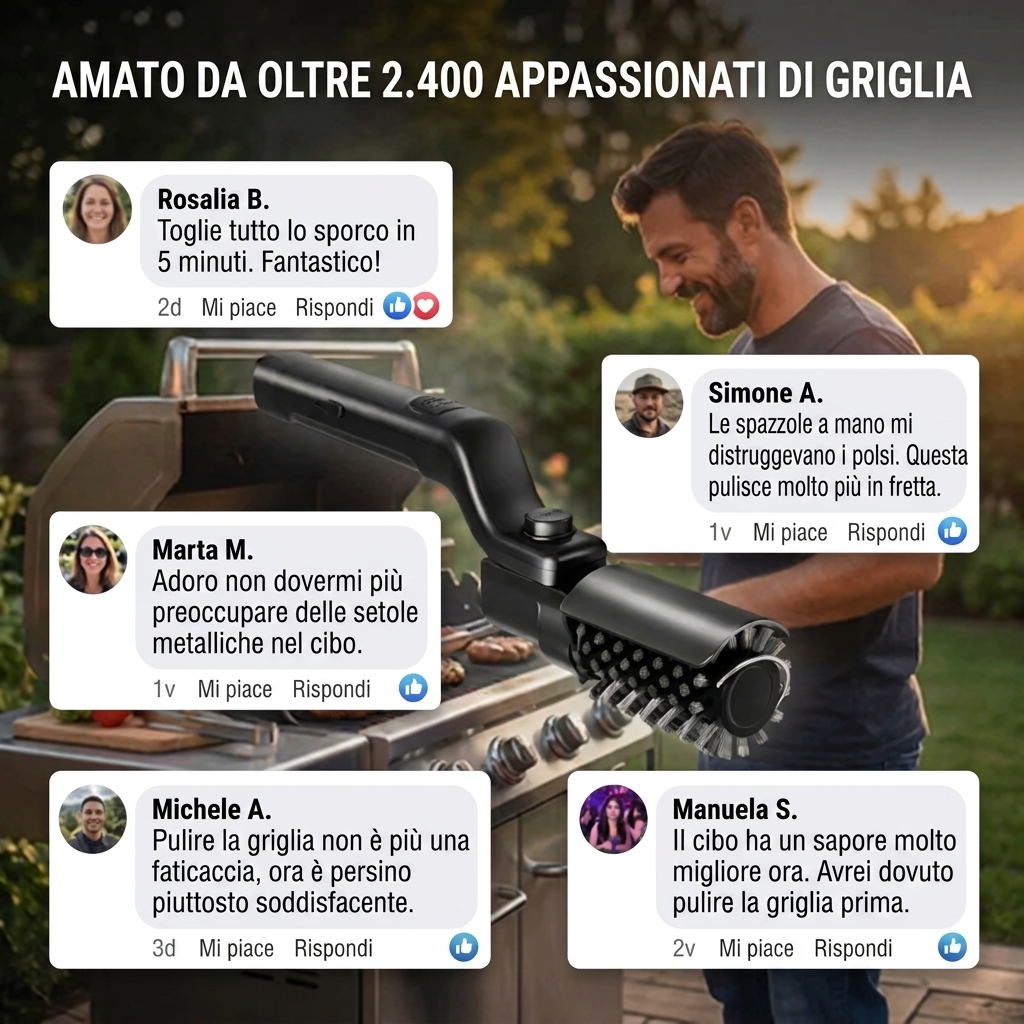 LE MASTER — LA GRIGLIA BRILLA. LA BIRRA È FRESCA