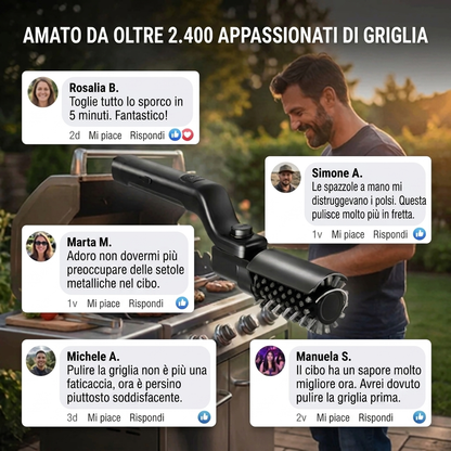 LE MASTER — LA GRIGLIA BRILLA. LA BIRRA È FRESCA