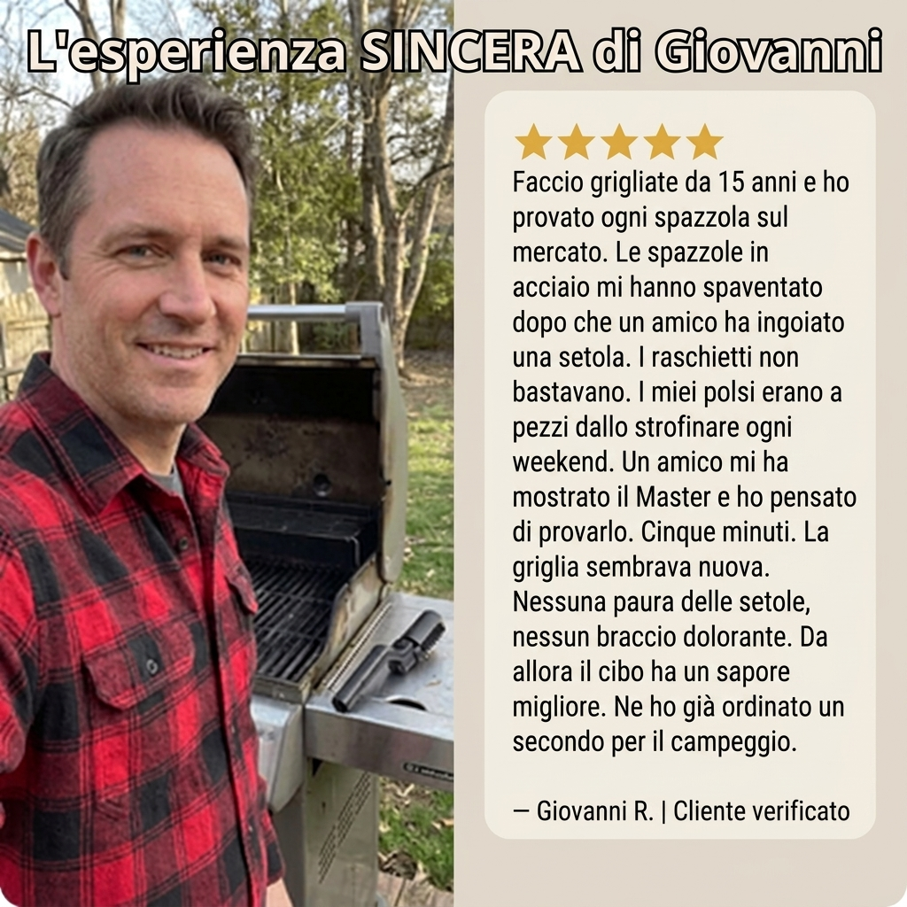 LE MASTER — LA GRIGLIA BRILLA. LA BIRRA È FRESCA
